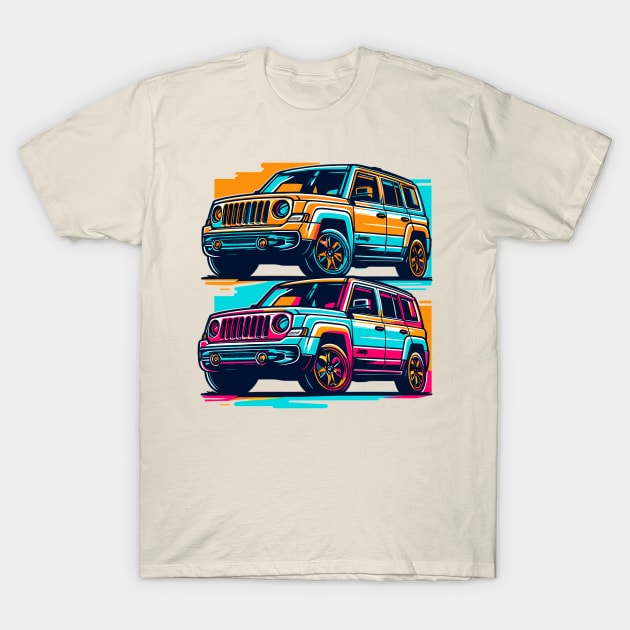 Jeep Patriot T-Shirt by Vehicles-Art